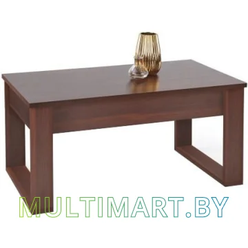 Журнальный столик Halmar Nea 110x60 (темный орех)